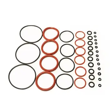                     Custom NBR O Rings High Precision FPM FFKM HNBR NBR FKM Silicone Rubber O Ring                
