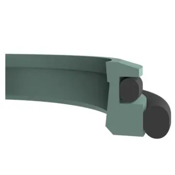                     KL106 Large Diameter Double Lip Wiper Seal With Large Sealing Gap Protection                