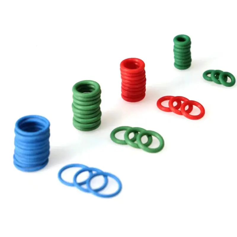                     Silicone / FKM / NBR Waterproof Rubber O Ring Wear Resistant High Temperature O Ring Seals                