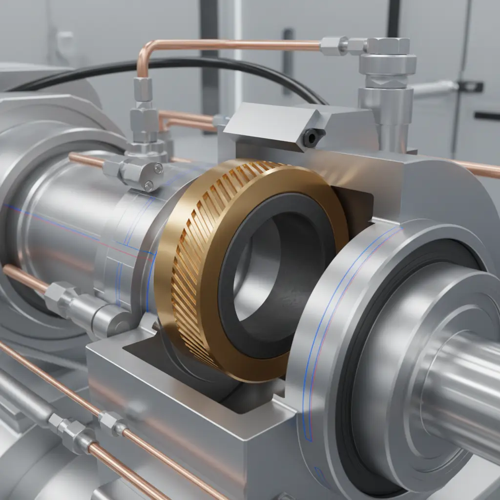 Hydraulic Guide Ring For High-speed Railway Hydraulic And Pneumatic Systems