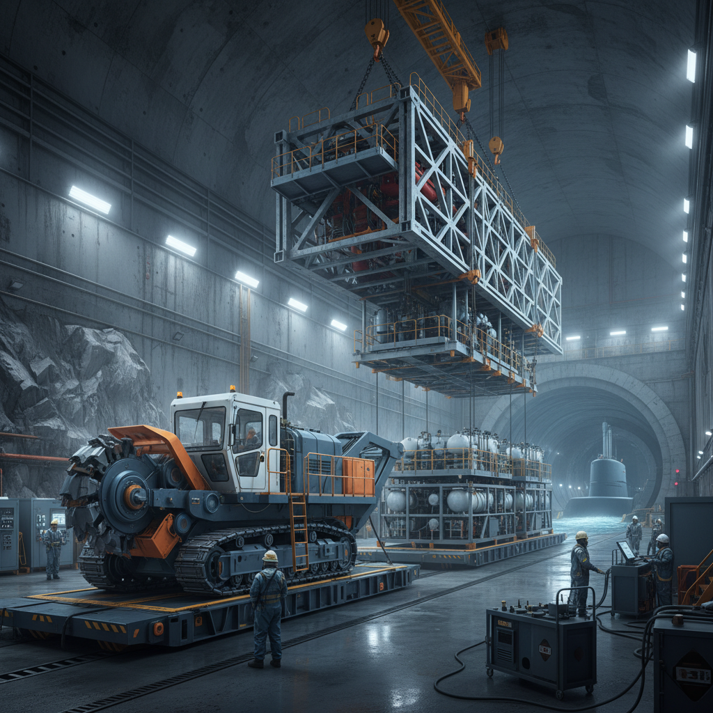 Underground Mining Equipment For Offshore Drilling Rigs And Oil & Gas Equipment