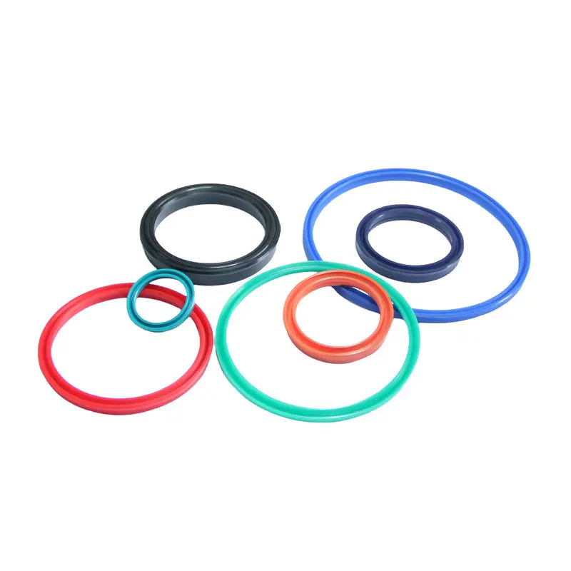                     Hydraulic Cylinder Repair Oil Seal Kit Excavator Arm / Turning Process Piston Seal Kit                