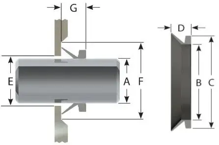 VE Type Rotary Shafts Rotary Seal Ring High Pressure Rubber V Shape Ring 1