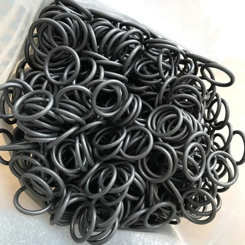 Silicone FKM EPDM NBR O Rings , Nitrile Rubber Seal O Ring Different Sizes