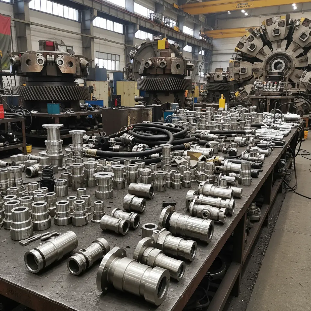 Hydraulic Hose Fittings For Tunnel Boring Machines (TBM) And Shield Tunneling