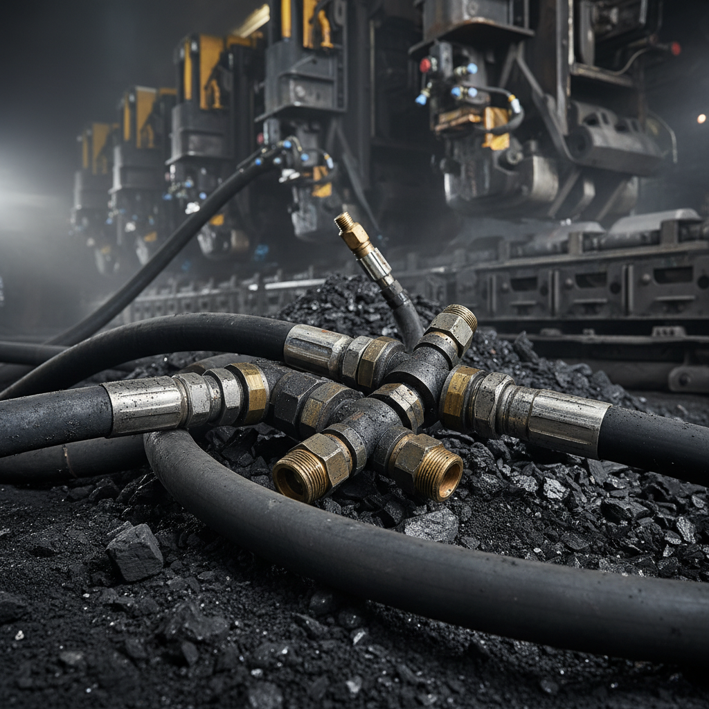 Hydraulic Hose Fittings For Underground Coal Mining And Longwall Face Operations