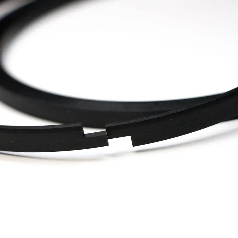 Black 80Mpa POM NBR Ok Compact Piston Seal For Excavator