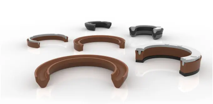 Kl11 High Pressure Chevron Seal High Speeds Water Compatibility Low Swelling 0