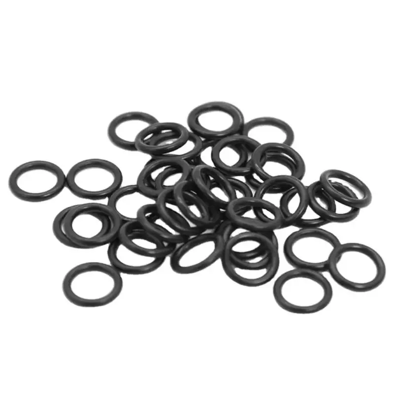                     NBR FKM EPDM O Ring Nitrile Rubber O Ring Seals Customized Color Size                