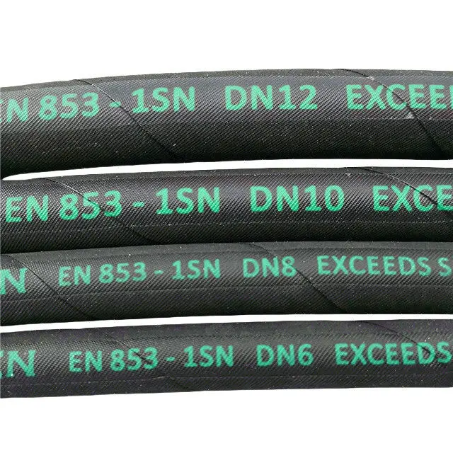                     Wire Braid Hydraulic Hose E...