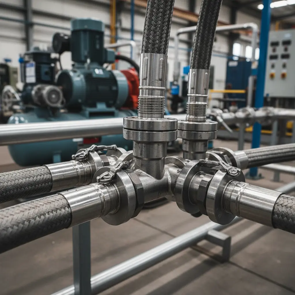 High Pressure Hose Fittings For Industrial Pump And Compressor Sealing