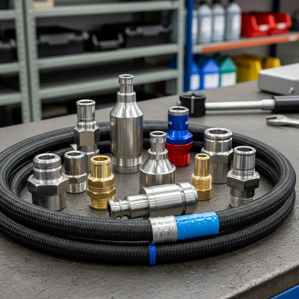 High Pressure Hose Fittings For Civil Aviation Ground Support And Maintenance Equipment