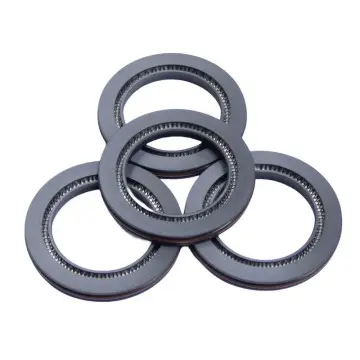                     Carbon Filled PTFE Loaded Lip Seals Spring Energized C Seal Manufacturer                