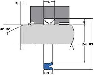 Polyurethane PU UN UHS Hydraulic Piston Rod Oil Seal 85*100*9mm 0