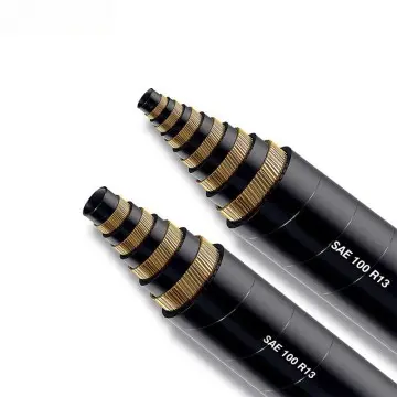                     Abrasion Resistant Spiral Hydraulic Hose Pipe / SAE 100 R13 Hydraulic Hose 1/4 Inch 3/4 inch                