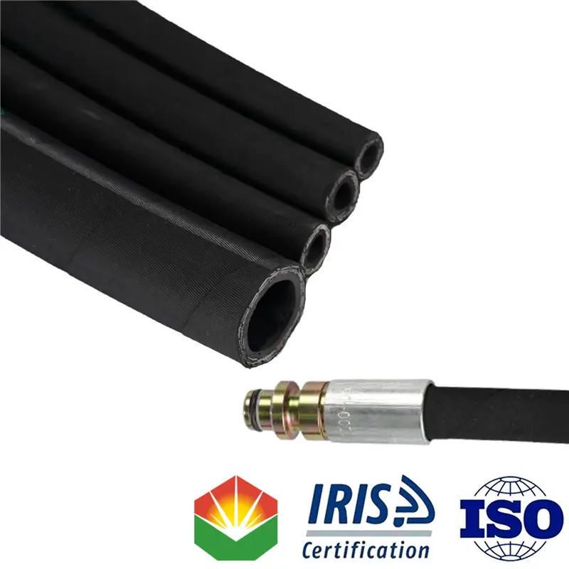 High Pressure Wire Braided Hydraulic Hose EN853-1SN-1 and SAE100 R1